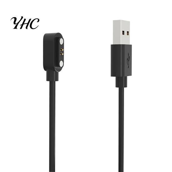 Nabíjecí kabel pro chytré hodinky Nabíječka pro chytré hodinky Bezpečný magnetický rychlý dokovací adaptér 2pinový kabel pro náramkové hodinky pro HW12 HW16