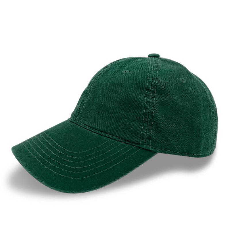 Premium Washed Cotton Duckbill Baseball Cap: Soft, Sunshade, Distressed Embroidery