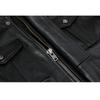 Chinese Size Men Leather Jacket Style Genuine Cowhide Coat Soft Slim Fit Spring