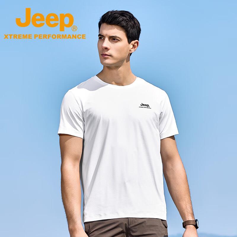 Jeep Men's Ice Silk Quick-Dry T-Shirt
