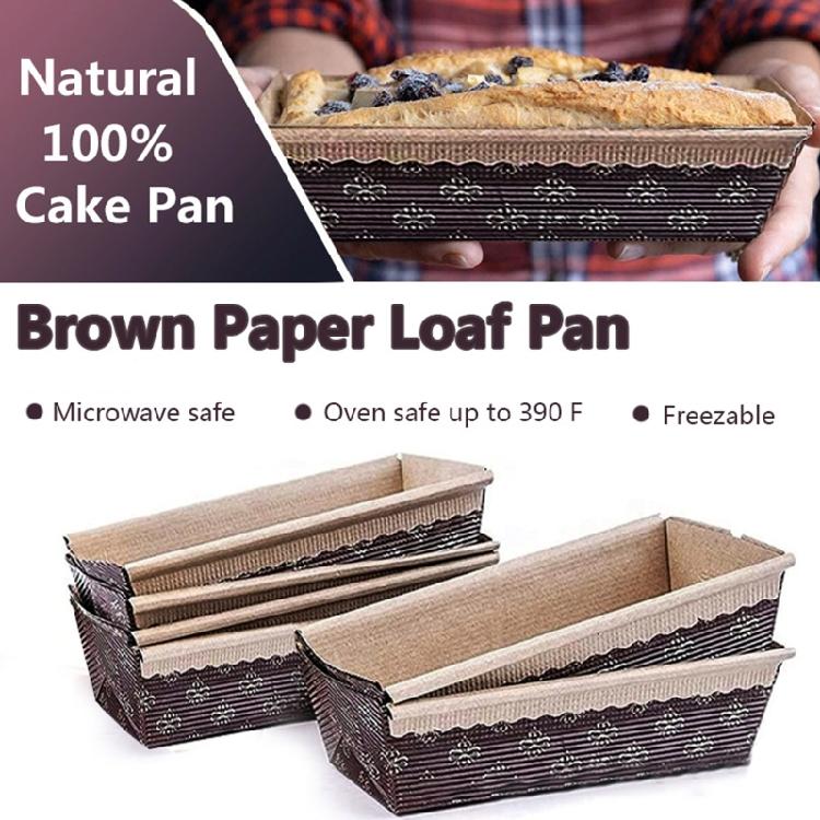 Toast Cake Pan Paper Loaf Bread Pans DIY Baking Papers Greaseproof Cake Trays