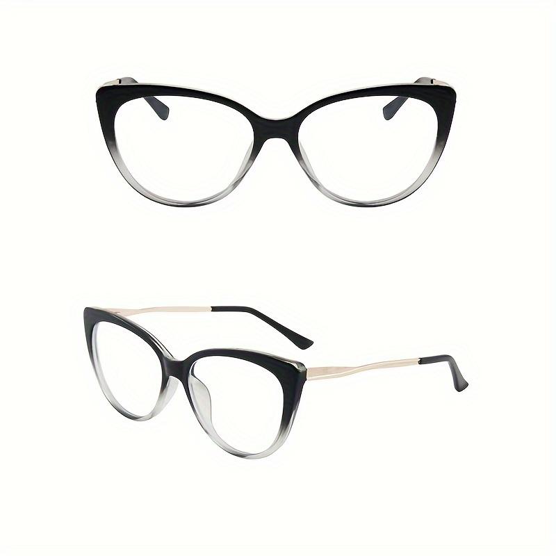 1PCS New INS Style Anti Blue Light Glasses TR90 Cat Eye Frame Women Fashion Trendy Eyewear