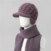 Thickened Fleece, Female Winter Elderly Ear - Protector Wool Hat, Warm for Cold Weather