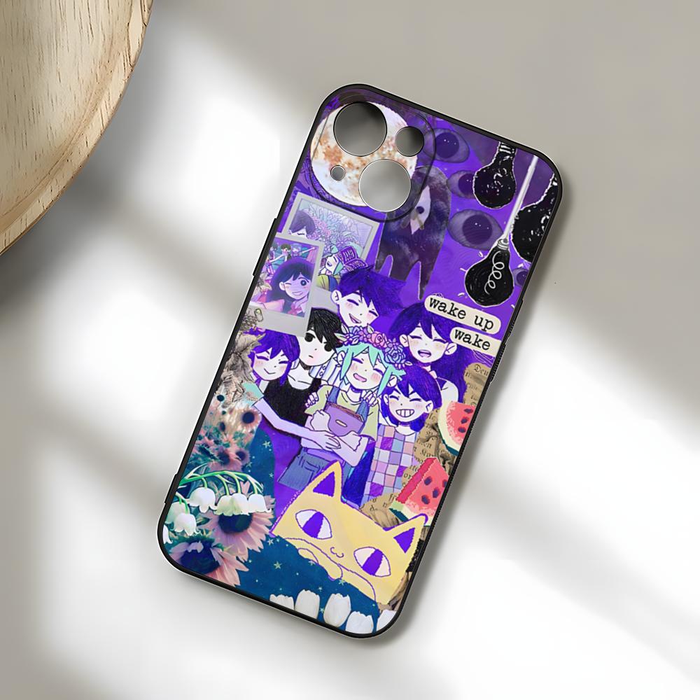 O-Omori Game Phone Case For IPhone 17 Pro Max 15 Pro 16 14 Plus 12 13 Mini 11 Pro Shockproof Soft Cover
