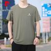 Pierre Cardin Men's Summer Ice Silk Short Sleeve T-shirt