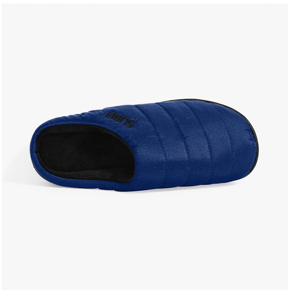 Subu Navy  Sb 14  Down Brushed Padded Slippers