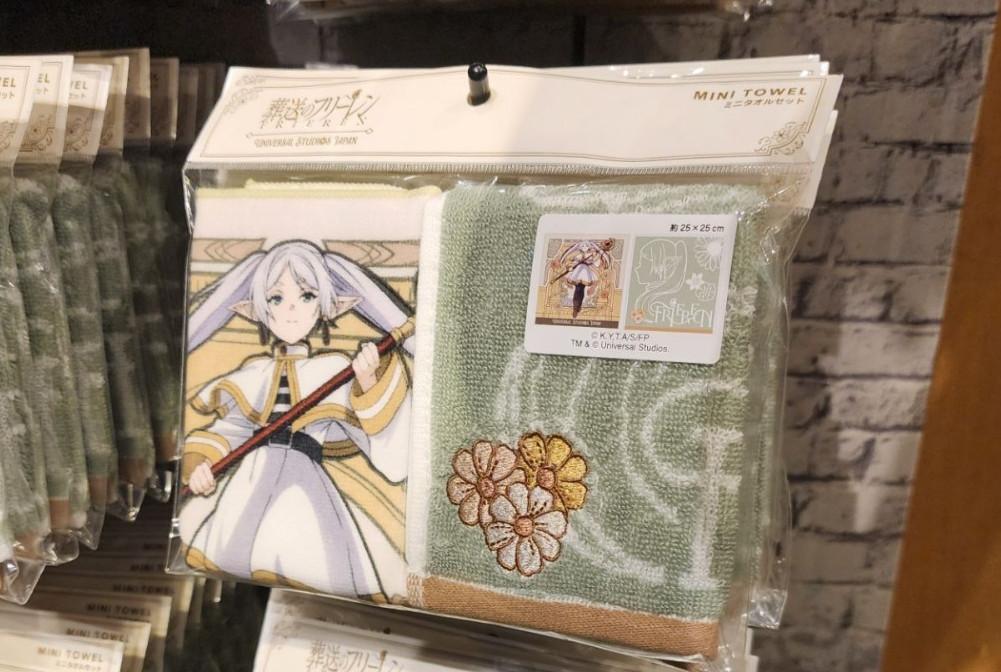 USJ Frieren Beyond Journeys End Mini Towel Handkerchief Set 2pcs Japan