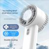 Instant Ice Cooling Handheld Fan Semiconductor Refrigeration 3 Speeds Ultra Quiet Brushless Motor USB Rechargeable Cooler