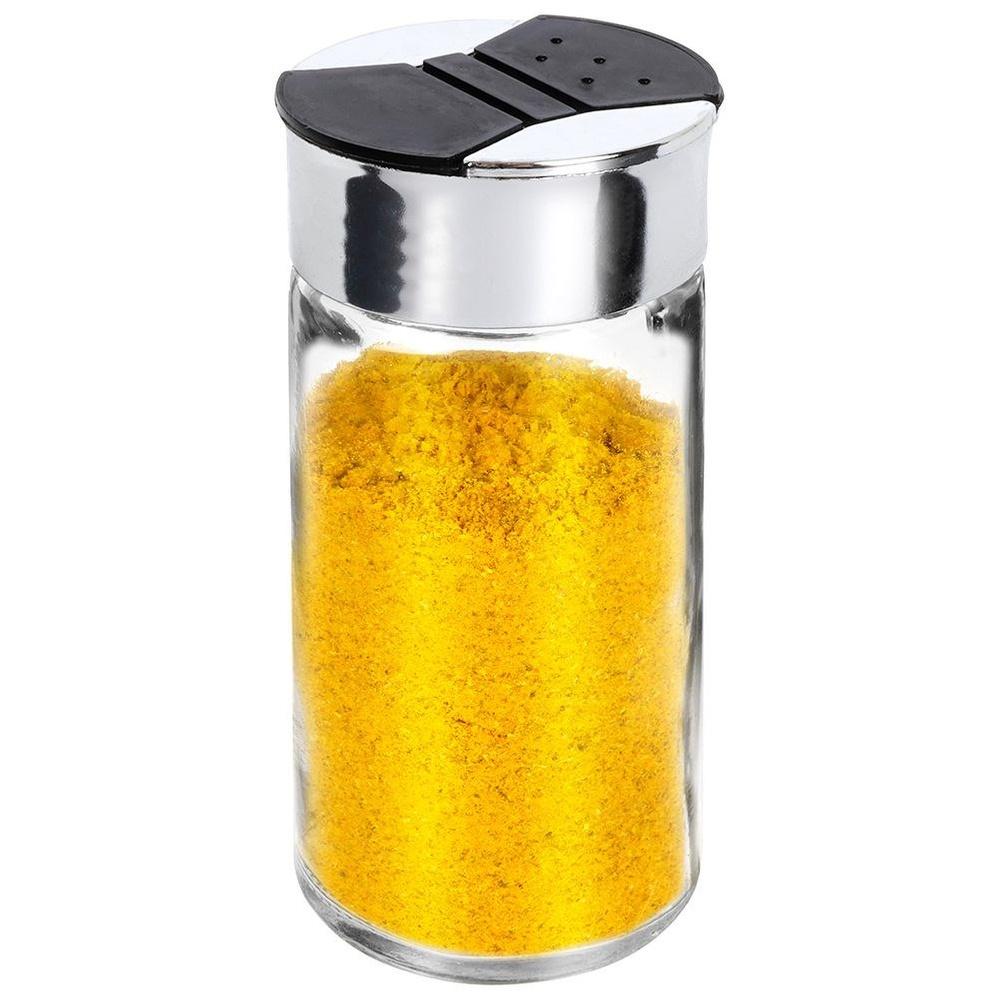 Spice container with strainer, glass, 100 ml
