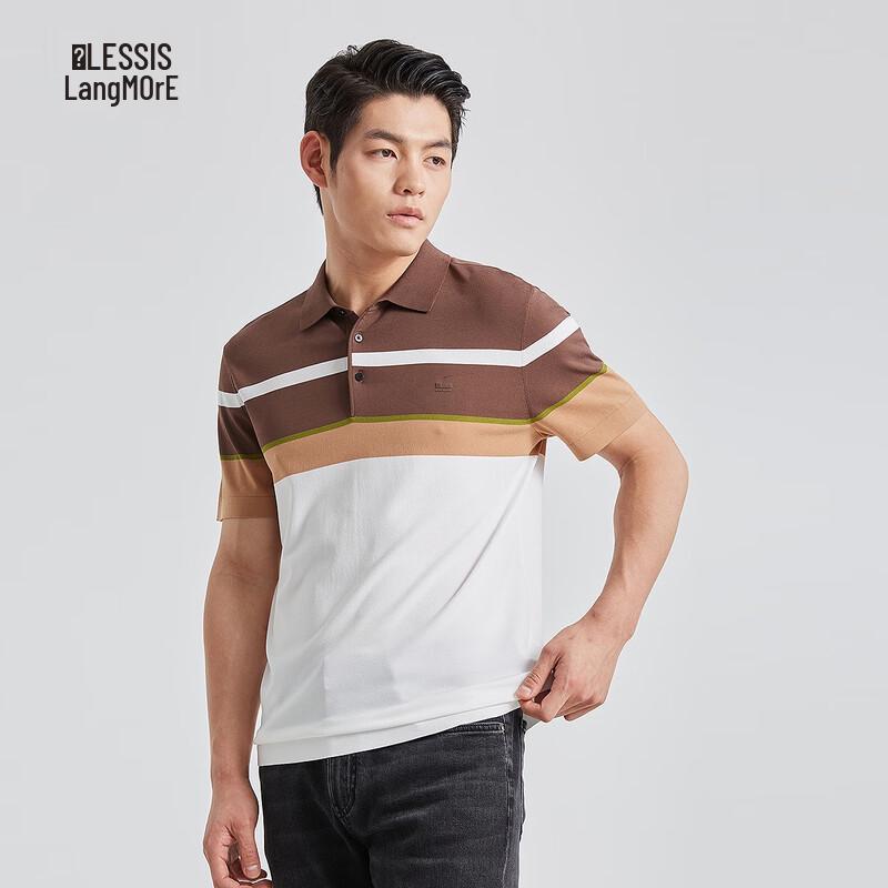 Мужская охлаждающая футболка-поло с коротким рукавом Lilang 180/92A