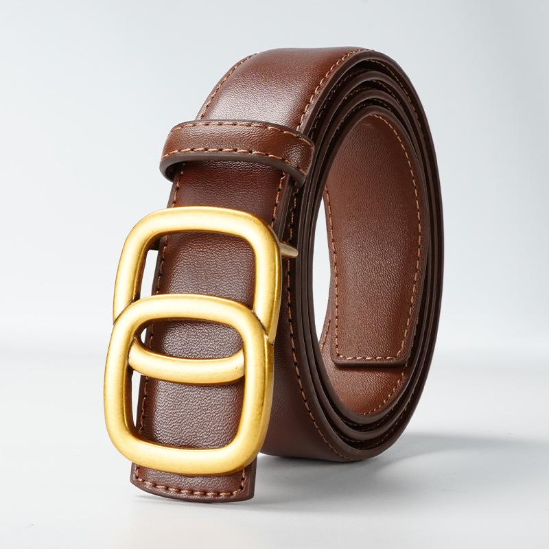 

Ремни для модных женских платьев для украшения Тонкие ремни Универсальные юбки нового стиля Гладкие пряжки для женских брюк 105cm