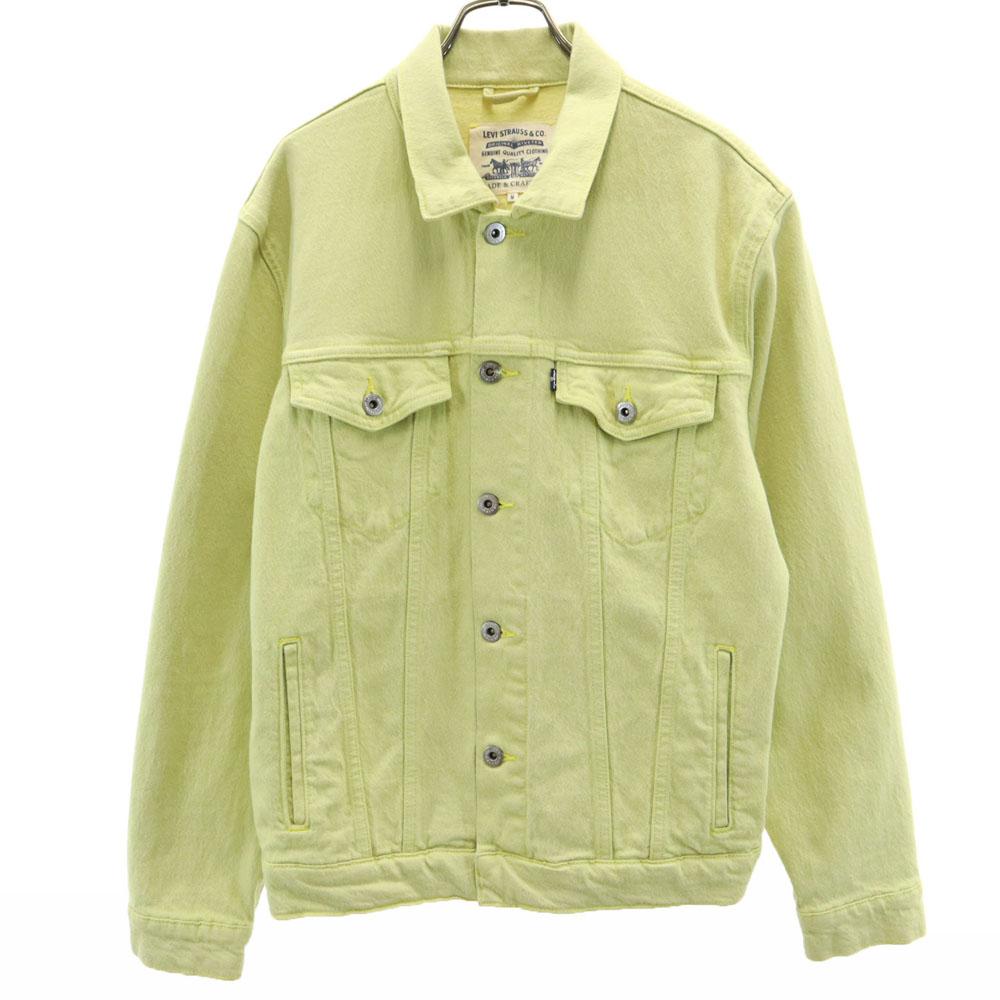 

Levi s Big E Denim Jacket M Lime type Denim jacket trucker Men s Used