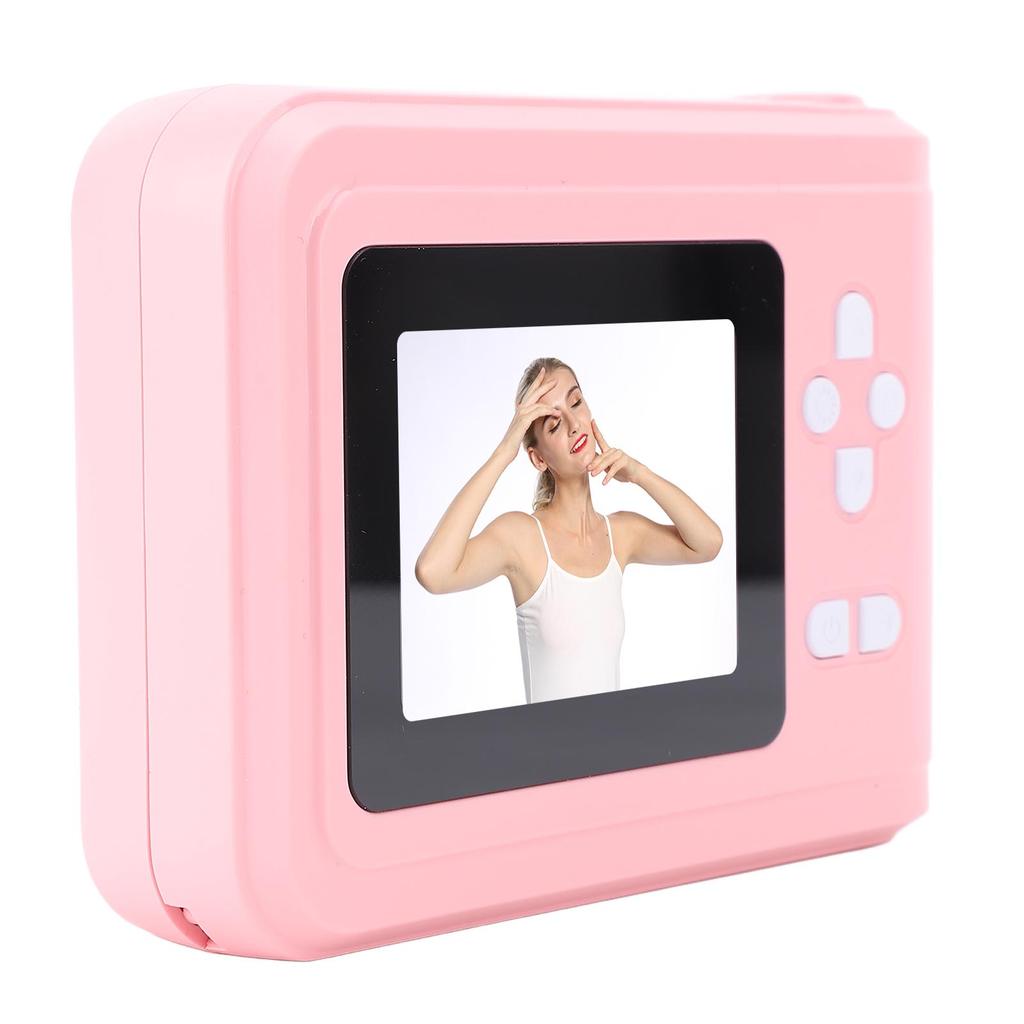 מצלמת הדפסה מיידית וידאו HD 1080P תמונות 48MP מסך 2.4 אינץ' מצלמה מיידית קומפקטית ניידת עם נייר הדפסה