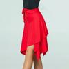 Hip Latin Dance Skate Skirt Lace Up Triangle Dance Skirt Fashion Wrap Scarf Dancewear  Ballroom