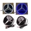Car Front Grilled Star Emblem LED Illuminated Logo  For Mercedes Benz White Blue Red Light W205 C200 300 GLK200 GLK260 2013-2015
