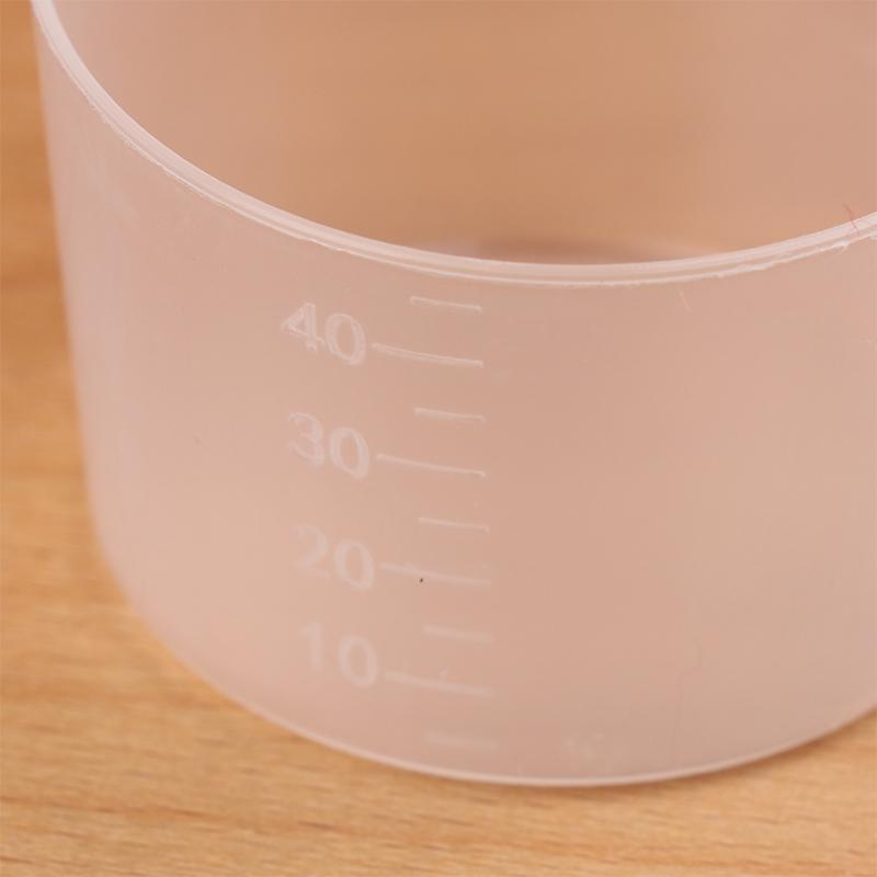 10 Pezzi 15/25/30/35G Cucchiaio Trasparente in Plastica per Latte in Polvere con Graduazione in ml Cucchiaio Misurino da Cucina per Cottura