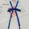 Japanese School Style Solid Color No-Tie Bow Tie for Women