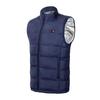 Men's Plus Size USB Heating Vest - Thickened, 9-Piece, Cross-Border, Ideal for Autumn & Winter