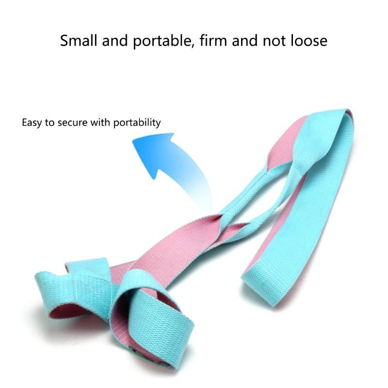 Elastic Yoga Mat Carry Strap Yoga Mat Belt Fitness Exercise Stretch Carry Straps NonSlip Mat Holder Stretching Band