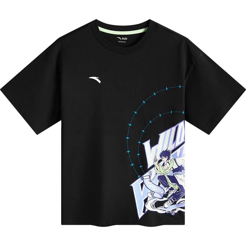 Anta Boys' 2025 Summer Breathable Sport T-Shirt