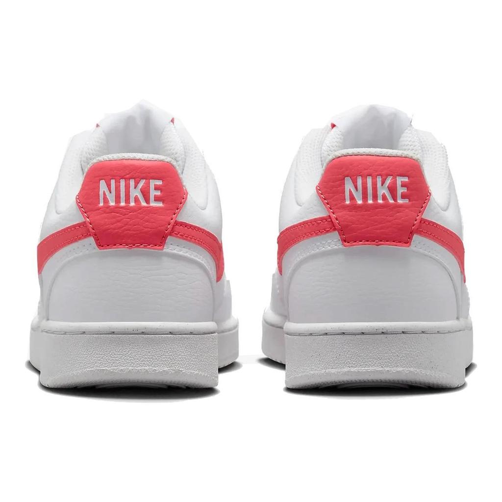 Nike Court Vision Low White Sea Coral Women Sneakers Volt Black DR9885-101