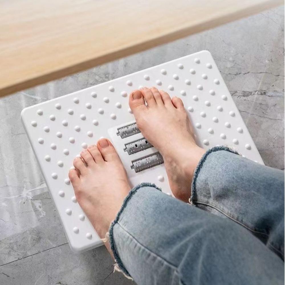 Comfortable with Massage Rollers Foot Rest 180 Degree Swing Ergonomic Foot Stool Office Foot Rest Under Desk