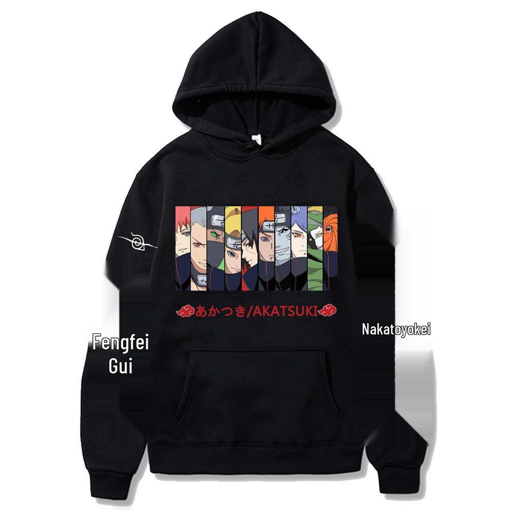 Unisex Fleece-Lined Naruto Sasuke Hoodie (2026 Edition)