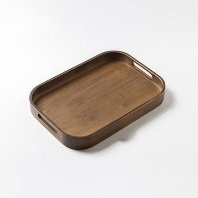 Pabei Bamboo Wood Square Serving Tray