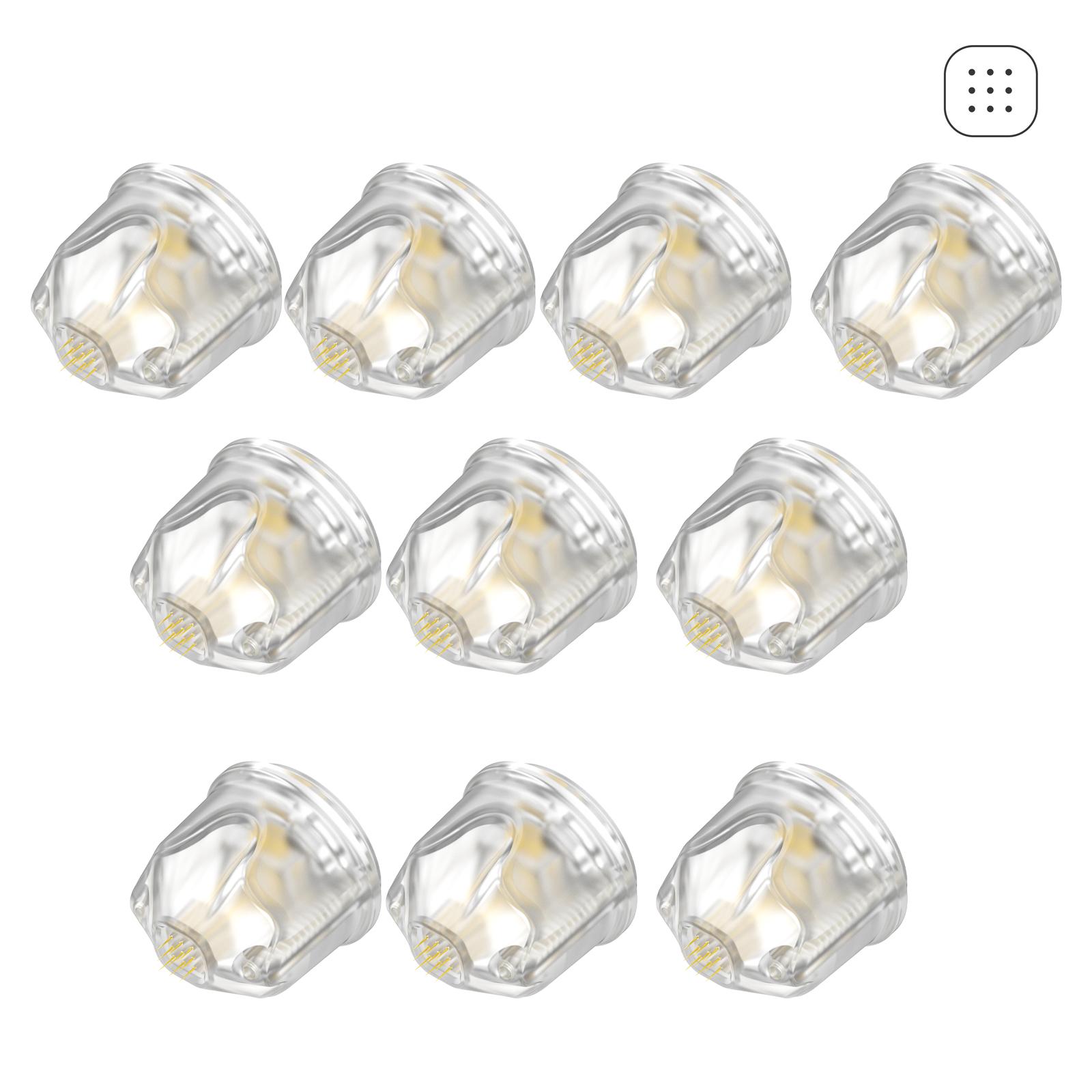 

Сменные насадки Bio Roller Q2, 5 шт. 9pin прозрачный