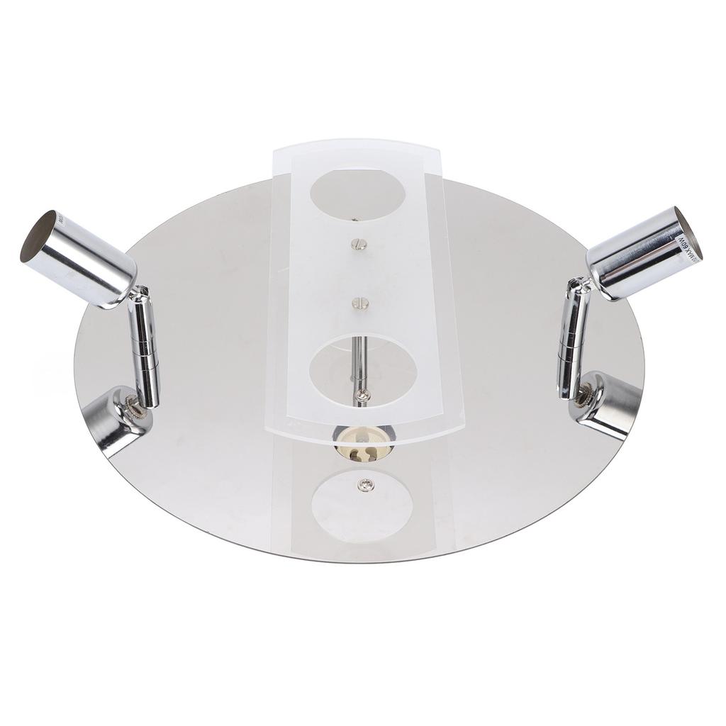 GU10 Ceiling Lamp Household Round Simple Style Ceiling Light for Bedroom Living Room 85?265V