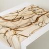 Daks Ivory Silk Chiffon Scarf Dcsc6e681iv