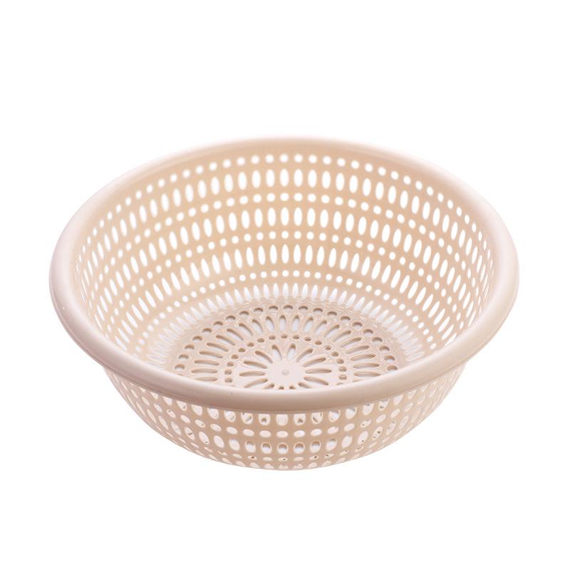 Thickened Plastic Colander & Rice Washing Sieve for Fruits, Vegetables, and Grains
