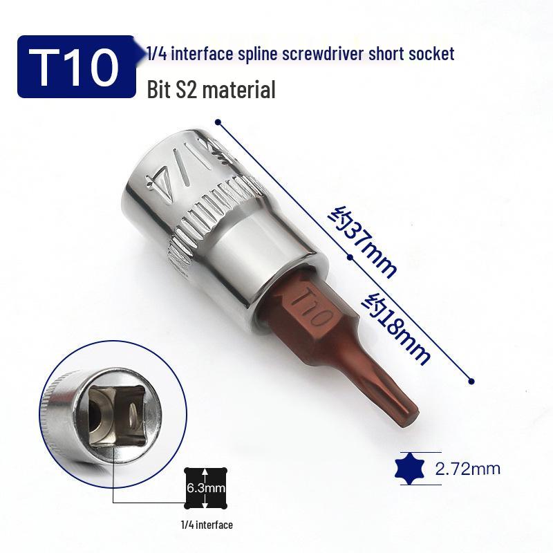Small Hex & Star Allen Bit Ratchet Wrench Set