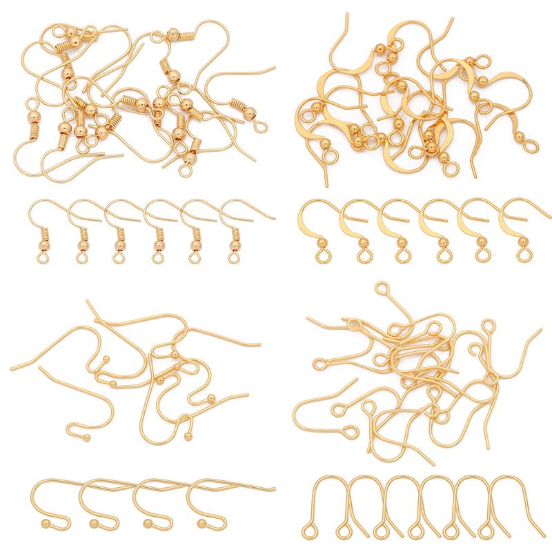 20Pcs Copper Hook Charm Jewelry Findings for DIY Earring Jewelry Craft Making