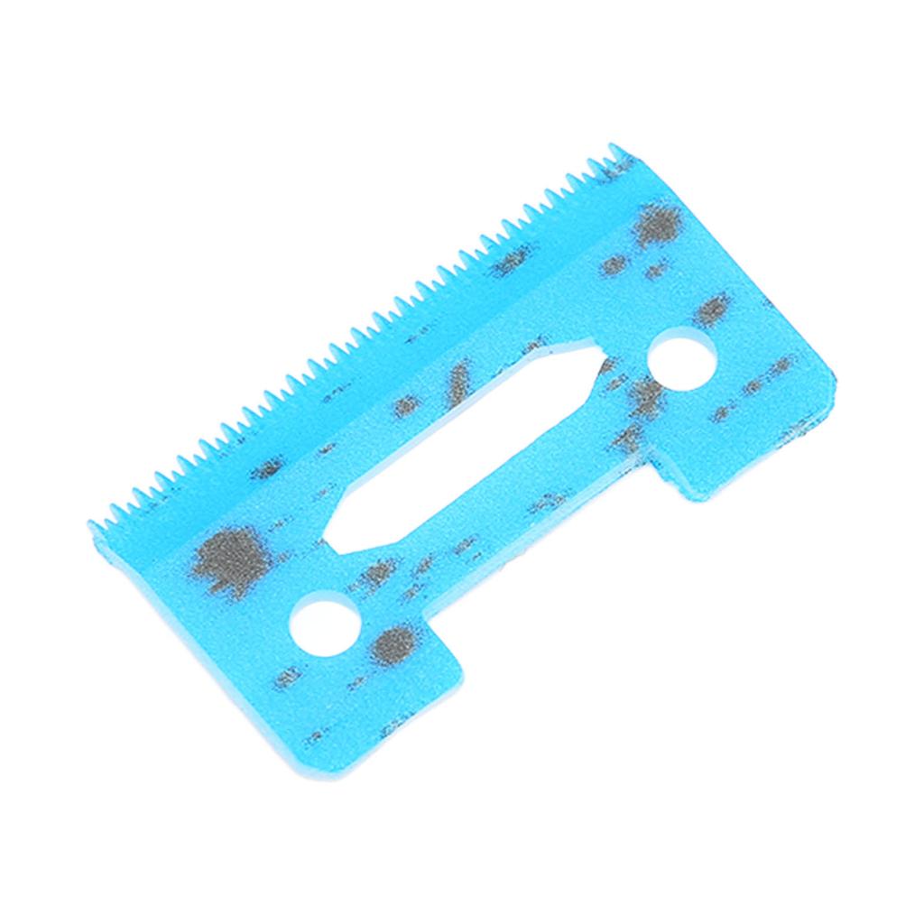 Hair Clipper Cutter Blade Incisive Teeth Replacement Ceramic Cutter Blade for Electric Trimmer Blue