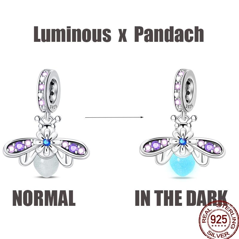 Luminous Firefly Star Moon Cherry Catcopper Pendant Beads 3Mm Diy For Women Exquisite Jewelry Making Gift