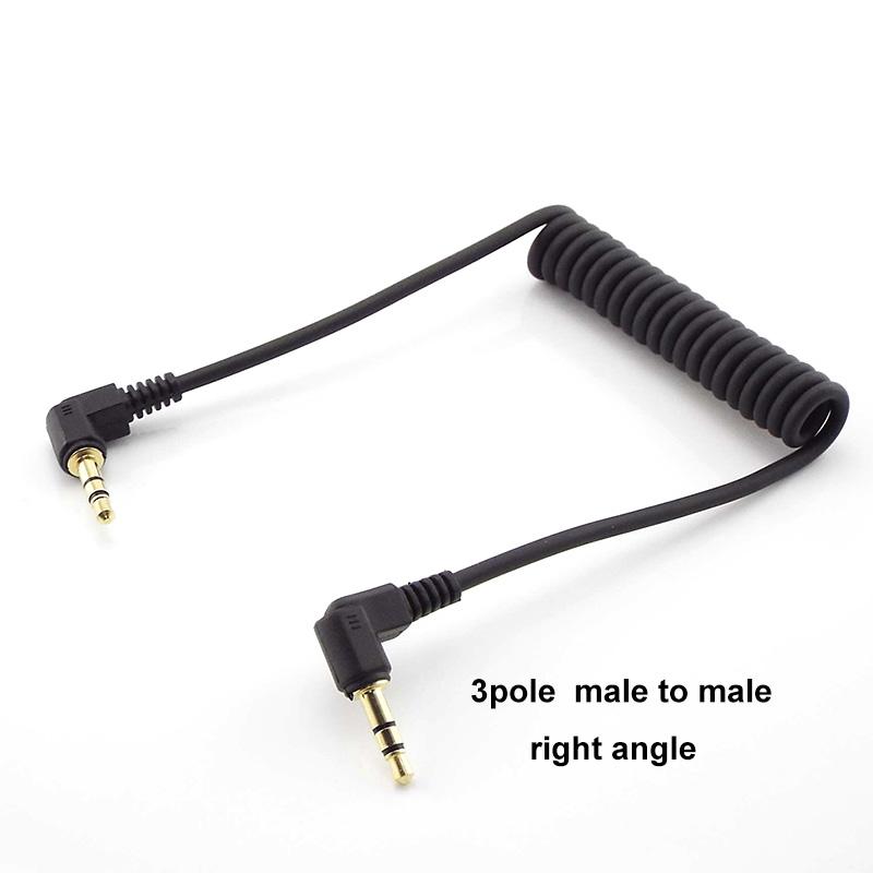 Stereo 3,5 mm Audio-Buchsen-Verlängerungskabel, universelle Kopfhörer-Verlängerung, Stecker auf Buchse, Kopfhörer-Aux-Kabel, 4-polig, 3-polig