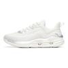 Anta Comprehensive Training Collection Cushioning Breathable Lightweight Low top Running Shoes Men's White Silver 912217704-1
