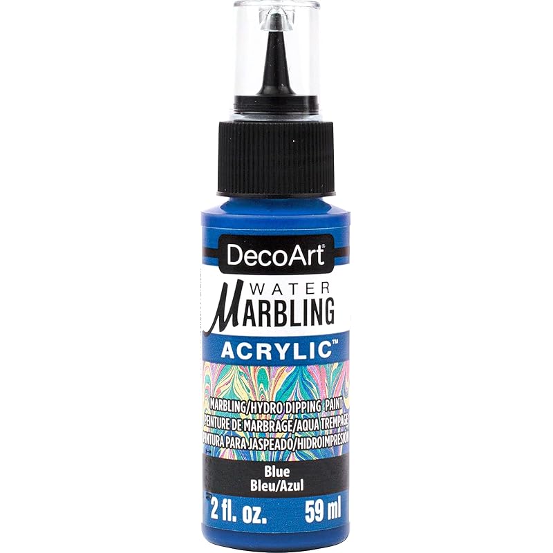 

deco art water marbling acrylic 59ml 14 blue