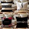 Sephora Cushion Cover Anti-dustmite Pillowcase Invisible Zipper Silky Short Plush Sofa Cushion Cover