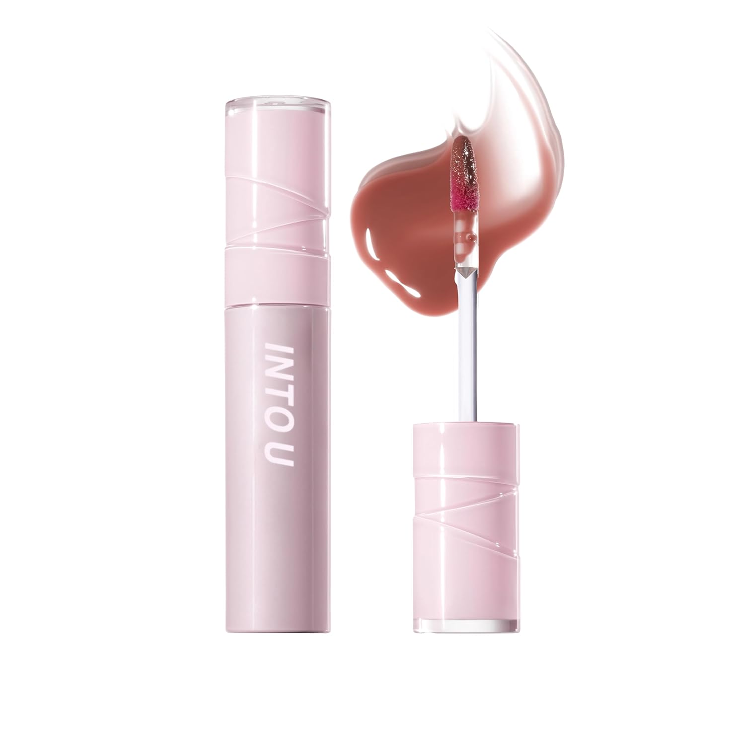 INTO U Juicy Pumping Gloss Lip Moisturizing Pink Brown (WG05 Intope)