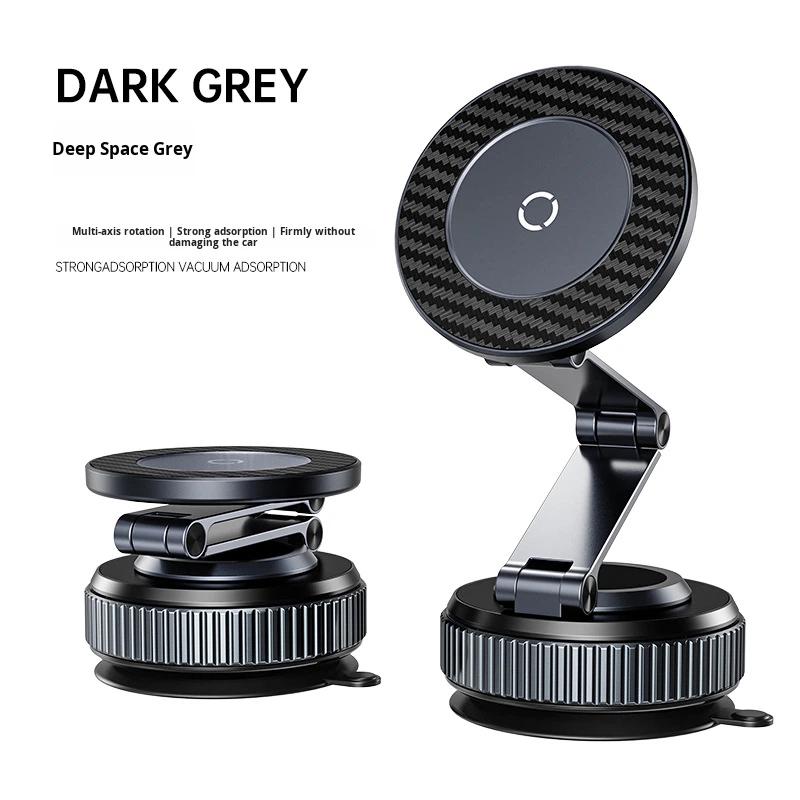 X69Z Vacuum Magnetic Bed Phone Stand with 360 Degree Rotation and Suction Cup Mount