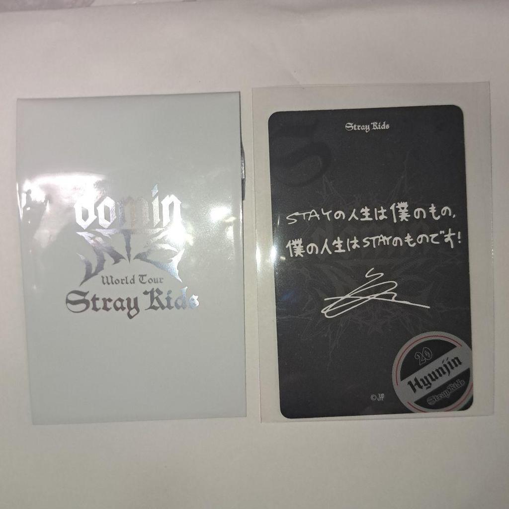 [USED] Stray Kids Hyunjin Ecopa Stadium 10,000 Yen Bonus