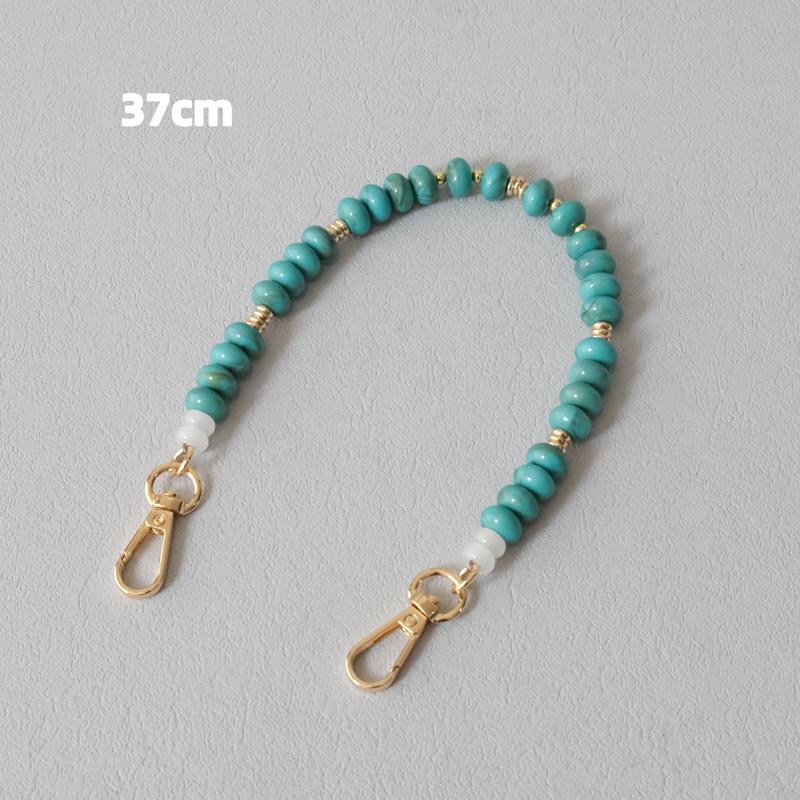 New Fashion Woman Bag Accessory Detachable Solid Beaded Chains Cute Acrylic Luxury Strap Women Bag Handle Candy Beads Chain