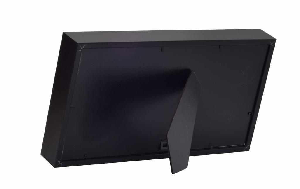 Ramka Na 3 Zdjęcia 10X15 Galeria 3D Głęboka Shadow Box 18X35Cm Czarna