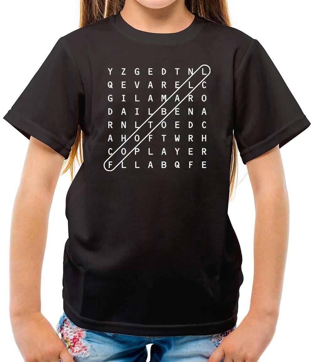 

Football WordSearch - Kids T-Shirt - Fan - Love - Hobby - Sport - Player -Footie 160