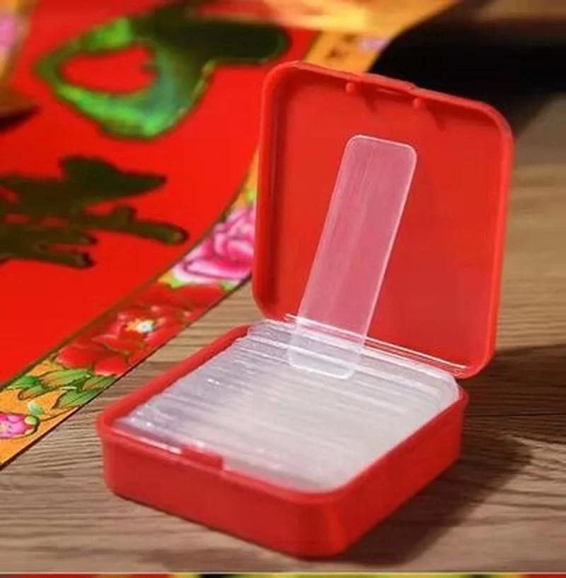 60 Pieces/box Multifunctional Removable Washable Tape Double Sided Reusable Suitable for Wall/wood/tile/plastic/metal Surfaces