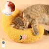 Haustier-Kissen, modischer Nackenschutz, für tiefen Schlaf, Welpen, Kätzchen, U-förmiges Kissen, Kopfstütze für Hunde und Katzen, Schlafkissen, Heimtierbedarf