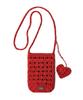 Madenrolls Crochet Mini Bag Red