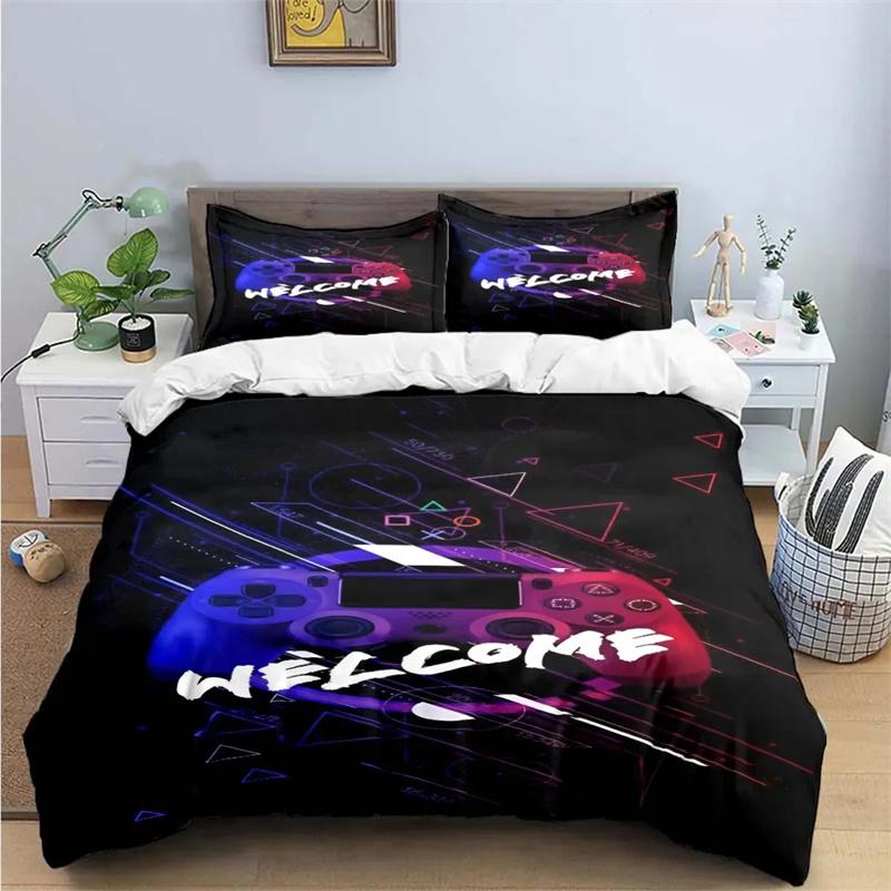 Gamer Controller 3D Print Bedding Sets Exquisite Bed Supplies Set Duvet Cover Bed Comforter Set Bedding Set Luxury Birthday Gift